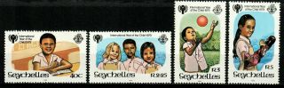 Seychelles Stamps 1979 Mnh Set - International Year Of The Child