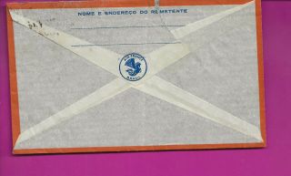 BRAZIL 1936 by AIR FRANCE COVER TO ENGLAND 2