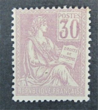 Nystamps France Stamp 120 Og H $70 Signed