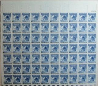 966 United States Full Mnh Sheet Of 70: 3c Palomar Mountain Observatory Issue