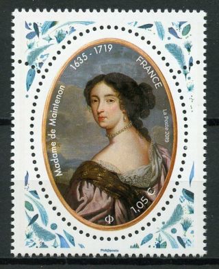 France 2019 Mnh Madame De Maintenon King Louis Xiv 1v Set Art People Stamps