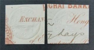 Nystamps British Hong Kong Stamp Unlisted Revenue
