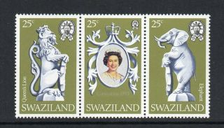 Swaziland - 1978,  25th Anniv.  Of The Coronation Of Q.  E.  Ii,  Mnh
