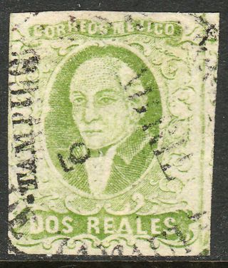 Mexico - Tampico 3,  Dos Reales.  F - Vf.  (114 - 77)