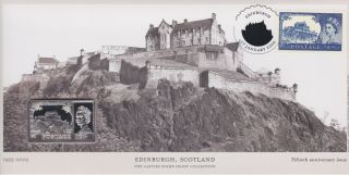 Gb Stamps First Day Cover 2006 Edinburgh Castle & 25grm Solid Silver Ingot