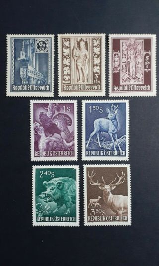 Austria Great Old Mnh Stamps As Per Photo.  Very