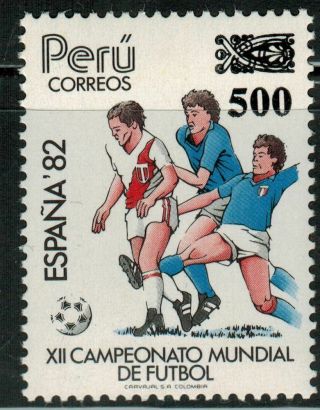 Peru 1982 Soccer World Cup Soccer Spain´82 Mnh (a501)