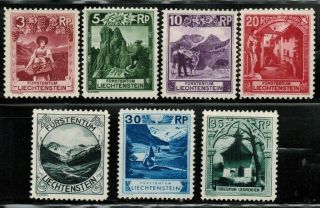 Liechtenstein 94 - 100 1930 Mh