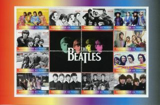 2018 The Beatles Ringo Star George Harrison John Lennon Paul Mccartney Stamps