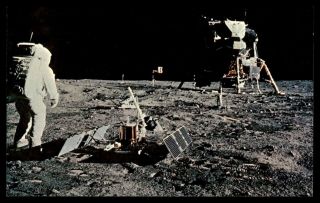 Mayfairstamps Space 1969 Apollo 11 Moon Landing Nasa Photo Postcard Wwb70485