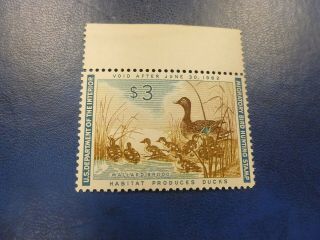 Nh Federal Duck Stamp Scott Rw 28