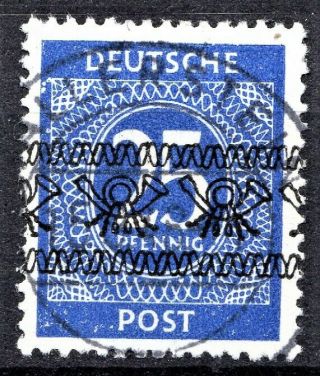German - 1948 Currency Reform 25pf Ribbon Overprint - Sga79 - Cv £110
