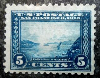 Buffalo Stamps: Scott 403 Panama Pacific,  H/og & F/vf,  Cv = $160