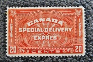 Nystamps Canada Stamp E5 Un$100 Vf