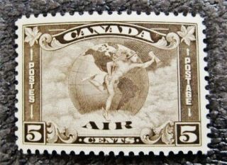 Nystamps Canada Air Mail Stamp C2 Og H Un$120 Vf