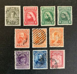 Newfoundland Stamp 78 - 86 Full Set