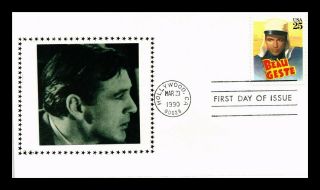 Dr Jim Stamps Us Photo Cachet Beau Geste Classic Films Fdc Cover Hollywood