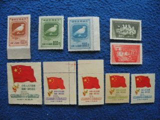 P.  R.  China Old Stamp 3 Complete Sets Mnh Vf (5)