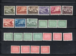 Luxembourg Europe Stamps Hinged Lot 766