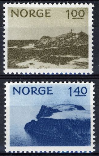 Norway 1974,  Lindesnes & North Cape Mnh Sc 631 - 32