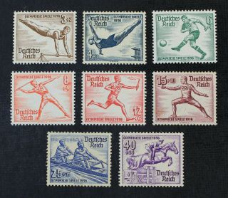 Ckstamps: Germany Stamps Scott B82 - B89 7nh Og,  B88 Lh,  Couple Regum
