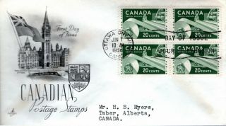 1956 362 Paper Industry Fdc With Art Craft Cachet