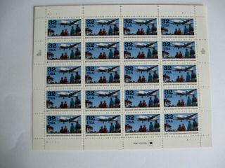 Usa Stamps Sheet Of Berlin Airlift In.