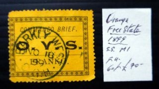 South Africa Orange State 1899 Commando Brief As Described Bm588