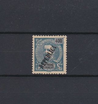 Portugal - St.  Thomas & Prince Small Local Republica Stamp Mng 2