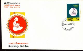 Breastfeeding Nutrition Health Medicine 1982 Sri Lanka Fdc