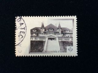 Canada Picture Postage Stamp / Personalized Stamp - - B&w Photo Of Building