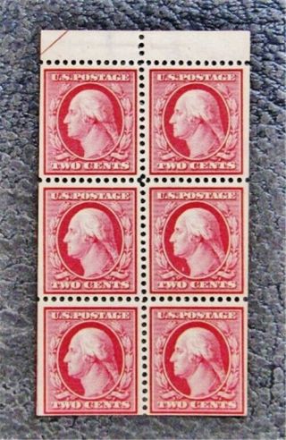 Nystamps Us Block Stamp 332a Og H $135 Washington