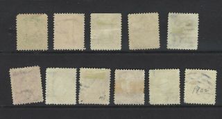 U.  S.  Stamps,  Scott 300 - - 310,  Short Set 2