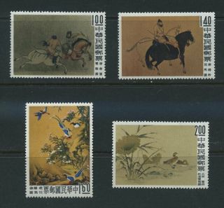 China Roc Taiwan 1960 Ancient Chinese Paintings.  See Scans.  £10 Start