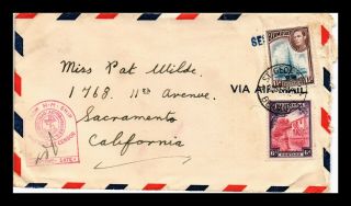 Dr Jim Stamps Passed Censor Hm Ship Signed Bermuda Airmail Cover
