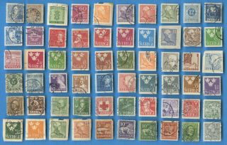 Sweden postage stamps 1855 - 1969 plus BoB 200 different [sta2274] 2
