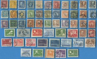 Sweden postage stamps 1855 - 1969 plus BoB 200 different [sta2274] 3