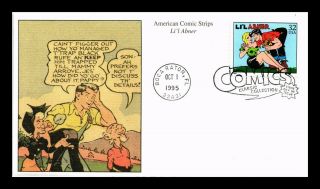Dr Jim Stamps Us Lil Abner American Classic Comic Strips First Day Cover Mystic