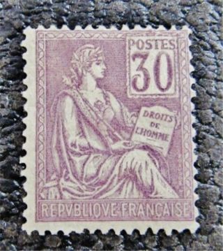 Nystamps France Stamp 120 Og H $70