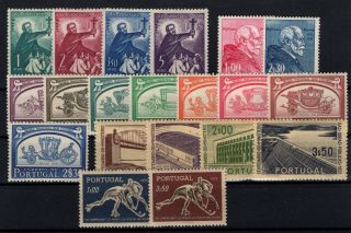 P000145/ Portugal Stamps – 1952 Mnh Semi Modern Lot 190 E