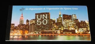 U.  N.  Geneva,  1995,  50th Anniversary Cto,  Prestige Booklet Lqqk