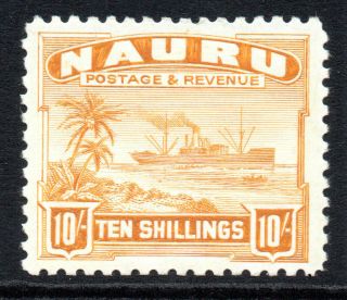 Nauru 10/ - Stamp C1924 - 48 Mounted (shiny Paper)
