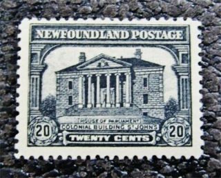 Nystamps Canada Newfoundland Stamp 171 Og H Un$100 Vf