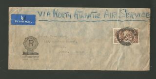 1939 Great Britain Cover North Atlantic Air Service To Montreal Arrival Cancel