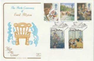 9 Sept 1997 Enid Blyton Famous Five Cotswold Un First Day Cover East Dulwich Shs