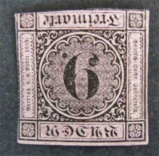 Nystamps German States Baden Stamp 4a Og H $2800