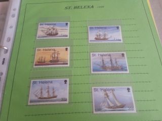 St Helena 1998 Sg 766 - 777 Maritime Heritage Full Set Of 12 Mnh