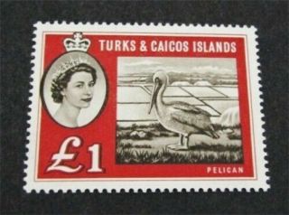 Nystamps British Turks & Caicos Islands Stamp 135 Og Nh $70