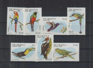 F312.  Nicaragua - Mnh - Nature - Birds
