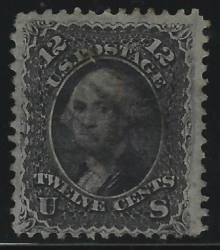 Us Stamps - Sc 90 - " E " Grill - Faults - Vf App.  - Great Looking Filler (a - 959)